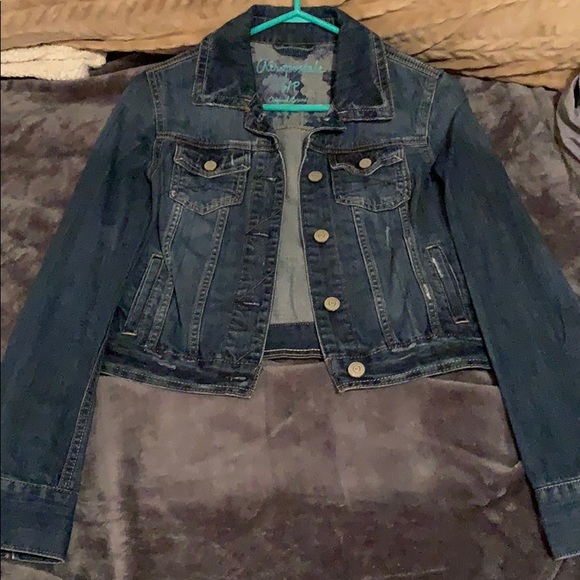 Aeropostale dark wash denim jacket - Picture 1 of 1